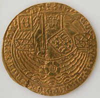 Coin with Rose Noble and Edward IV