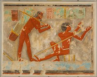 Men Splitting Papyrus by Hugh R. Hopgood