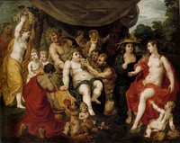 The feast of bacchus, 1615 - 1637