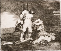 Eikä pelastusta ole (y no hai remedio), 2004 by Francisco Goya