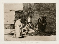 Erään naisen armeliaisuutta (caridad de una muger), 2004 by Francisco Goya