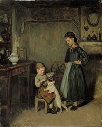 A french interior, 1868