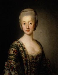 Sophia magdalena, queen of sweden, 1775