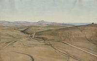 Landscape from sicily, 1901, Werner Von Hausen