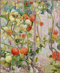 Tomatoes, 1913, by Pekka Halonen