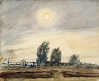 Sun-wind (1930) oil painting by Juho Mäkelä.