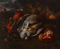 Still life with dead game, 1600 - 1699, Franz Werner Von Tamm Circle