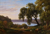 Lake nemi, 1796, Nicolasdidier Boguet