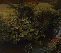 Brook, copy after johann wilhelm schirmer, 1860 - 1880, Hjalmar Munsterhjelm