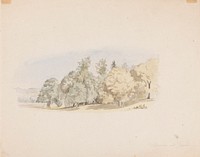 Summer landscape from estholmen, near tammisaari, 1848 - 1860, Werner Holmberg