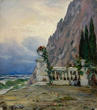 Landscape in crimea, 1896, Arhip Ivanovit Kuindzi