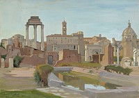 Forum romanum (1925) by Eero Järnefelt