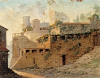 Italialainen maalaislinna, 1830 - 1873, by Robert Wilhelm Ekman