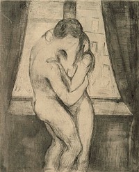 Kiss, 1895, by Edvard Munch