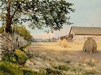 The finnish landscape, 1891 by Albert Nikolajevitsch Benois
