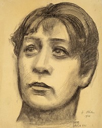 Head of a woman, 1930, Yrjö Ollila