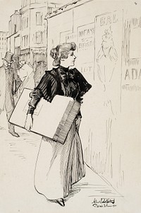 Pariisitar, 1901, by Albert Edelfelt