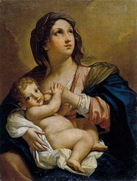Virgin and child, Elisabetta Sirani