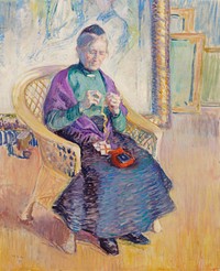 My mother-in-law, 1911, Wilho Sjöström