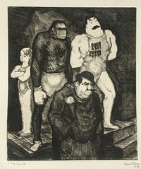 Esikaupungin sirkus, 1933, Hjalmar Hagelstam