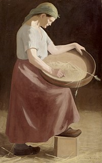 Sieving, 1908, Juho Rissanen