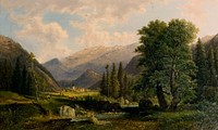 Landscape, 1825 - 1873, Franz Barbarini