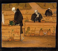 The garden of death, 1896, by Hugo Simberg