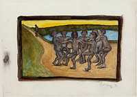 Round dance, 1898, by Hugo Simberg