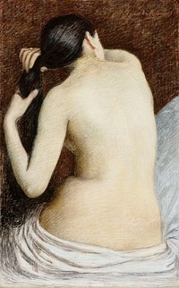 Model, 1875 - 1889, Pierre Puvis De Chavannes