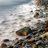 Rocky seashore