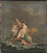 The abduction of Europe by Johann Heinrich Tischbein The Elder