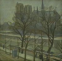 From Quai de la Tournelle, Paris by Edvard Weie