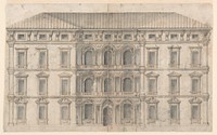 Palace Façade Elevation