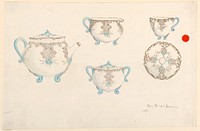 Design for China Decoration, Mary Morison Brownson