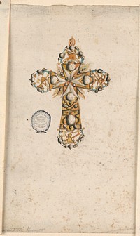 Design for a Maltese Cross Pendant