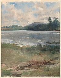 Lakeside Landscape, Arnold William Brunner