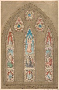Design for Stained Glass Window