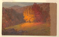 Autumn Landscape, Frederic Edwin Church