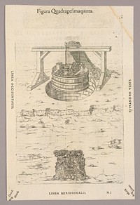 Plate XLV from Theatrum instrumentorum et machinarum, Julio Paschale