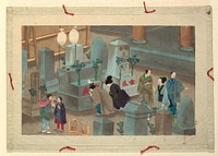 One of Sixteen Scenes of the Death and Burial of a Man