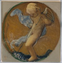 Study for Roundel with Putto, Pierrevictor Galland
