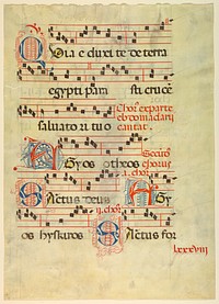 Page from an Antiphonal