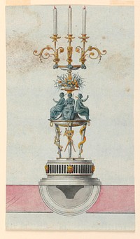 Design for a Candlestick, Luigi Righetti