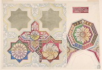 Design for Ceiling, City Hall, Vienna, Austria, Friedrich Von Schmidt