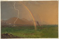 Thunderstorm in the Alps by Frederic Edwin Church