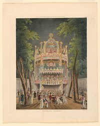 Vauxhall Garden from Ackermann's Repository, John Bluck