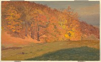 Autumn Woods, Frederic Edwin Church
