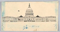 The Capitol in Washington, D.C., for the Weekly Times, James Henry Moser