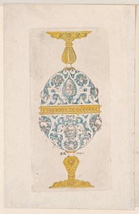 Double Goblet, from the series Allerley Gebuntznierte Fisirungen, Bernhard Zan