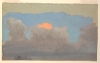 Cloud study, Frederic Edwin Church